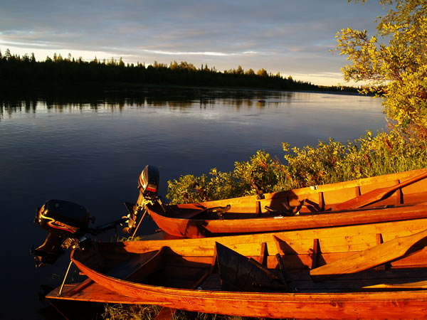 N&aring;gra av v&aring;ra b&aring;tar vi Lainio&auml;lv